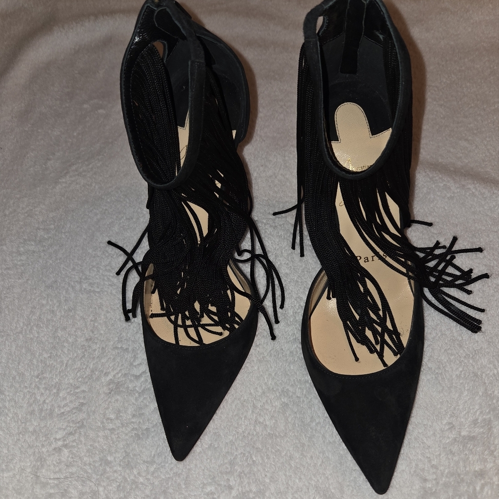 Christian Louboutin Black Stiletto Heels
